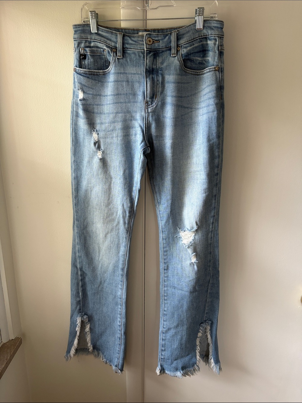 KanCan Distressed Bootcut Jeans - Picture 3 of 3
